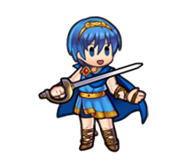 Marth: Legacied Hero's Sprite in Heroes