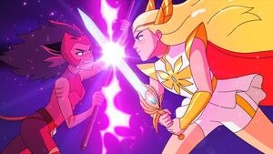 She-Ra vs Catra