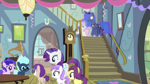 Sweetie Belle this is my fifth birthday party S4E19