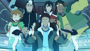 VLD - Pidge, Shiro, Lance, Keith and Hunk