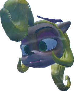 Coco's hologram form in the N. Sane Trilogy