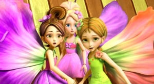 Thumbelina, Janessa and Chrysella.