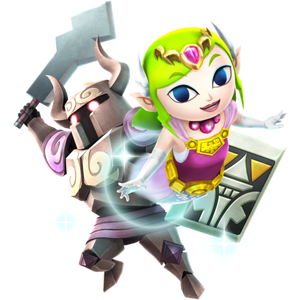 Toon Zelda Phantom Arms (Hyrule Warriors)