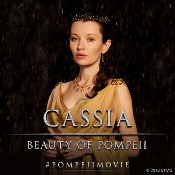 pompeii milo and cassia kiss