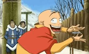 Aang's funny smile