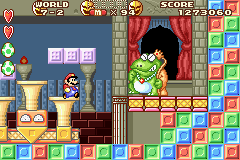 Mario VS King Wart in Super Mario Advance