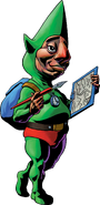 Tingle (Artwork Majora's) Mask)