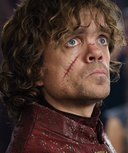 Tyrion after the Battle of Blackwater.