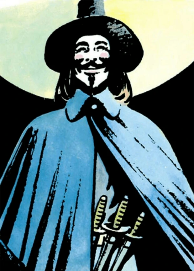 V (V for Vendetta), Heroes Wiki