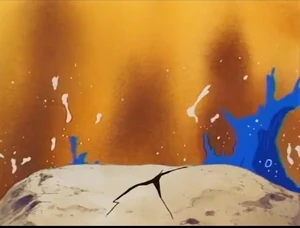 20200914 133357.jpg (265 KB) Yajirobe cracked a rock with one kick.