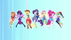 Equestria Girls in Friendship Power forms EGROF