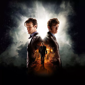 Matt-Smith-as-the-Eleventh-Doctor-and-David-Tennant-as-the-Tenth-Doctor-joined-by-John-Hurt-in-the-50th-Anniversary