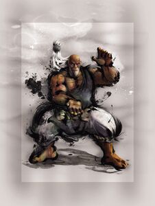 Gouken in Street Fighter IV