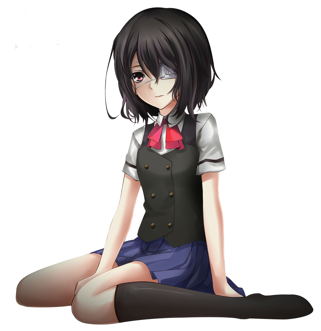 Another, anime, anime girls, Terror, Misaki Mei