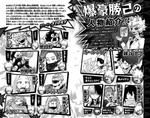 My hero academia - Volume 23 Character Page