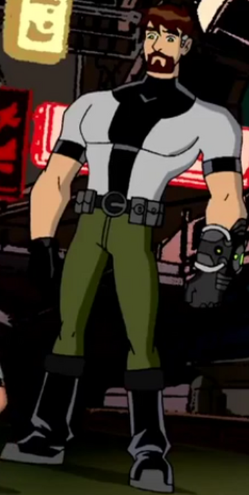 Check my Young Ben 10,000 redesigns! Ben never lost his joy of being hero.  He wanted to be a happy mature man for the rest of his life, doesn't cause  jokes anymore