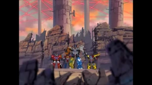 Wing Dagger got on the surface of Cybertron.