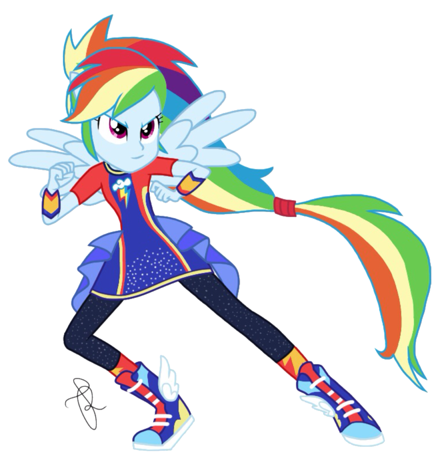 Rainbow Dash - Equestria Girls