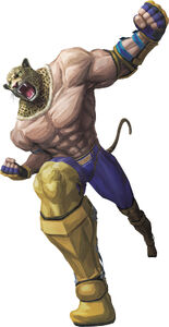 King II from Street Fighter X Tekken