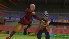 Su-Han battling against Furious Fu