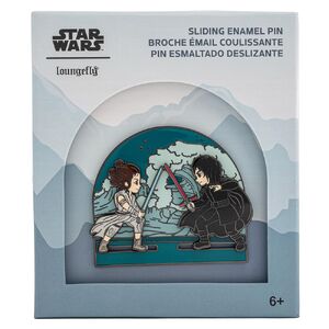 Loungefly Rey and Ben Sliding Layered Enamel Pin (limited edition)