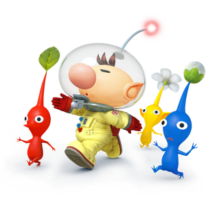 Olimar in Super Smash Bros. for 3DS/Super Smash Bros. for Wii U.