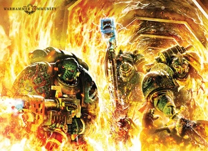 Salamanders during the Great Crusade