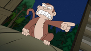 The Evil Monkey in "The Cleveland Show"