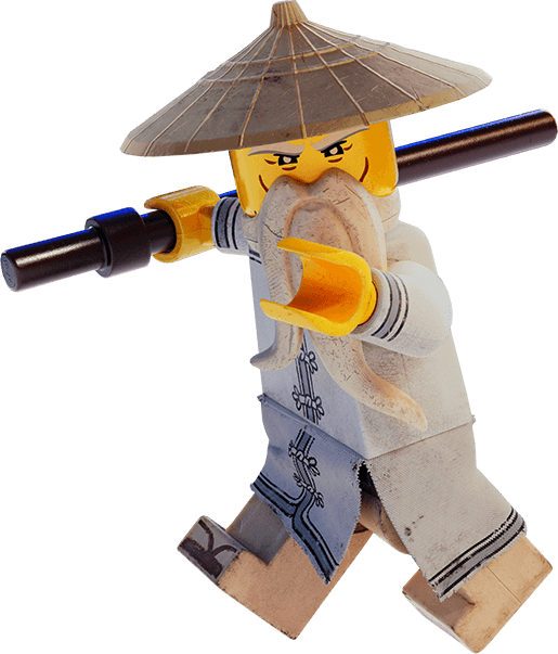 The lego ninjago movie sensei wu clearance