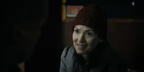 (Hopper: "Anybody show?") "Are you kidding? You're the hero of Hawkins."