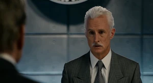 Stark in Ant-Man, being confronted by Hank Pym.