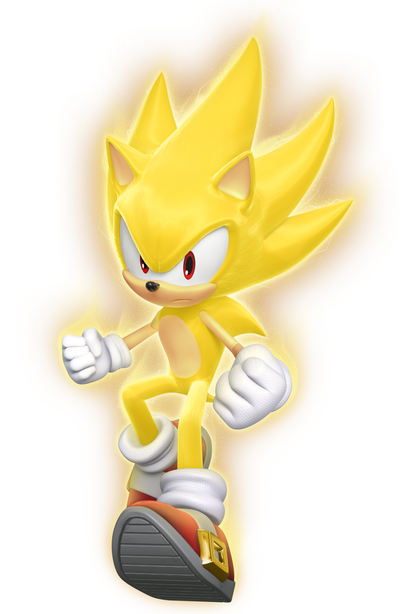 Sonic The Hedgeblog — A spin around of the Super Sonic model used in the