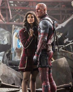 Deadpool with Vanessa.