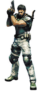 Chris Redfield in Resident Evil 5.