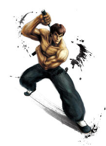 Fei Long in Super Street Fighter IV.