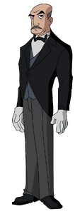 Alfred as he appears in The Batman.