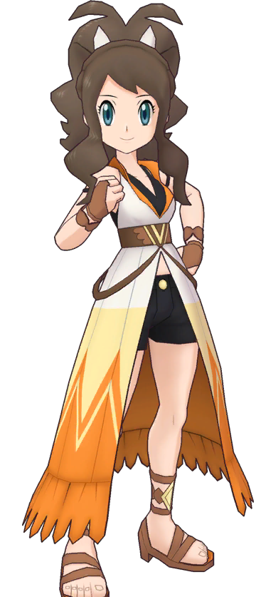 pokemon white female trainer