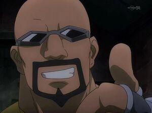 Luke Cage in Marvel Disk Wars.