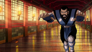 Sub-Zero in Mortal Kombat Legends: Battle of the Realms.