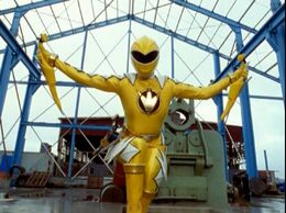 Yellow Dino Thunder Ranger