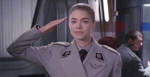 Denise Richards as Carmen Ibanez in Starship Troopers