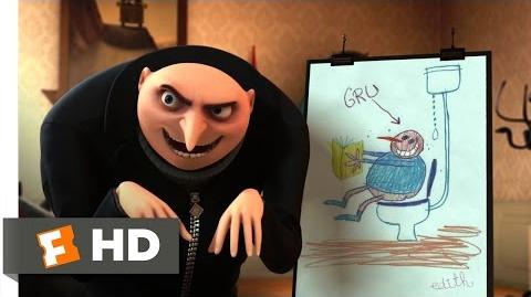Despicable Me (9 11) Movie CLIP - I Sit on the Toilet (2010) HD