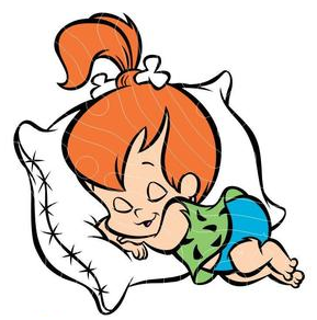 Pebbles Flintstone - Clipart - 14