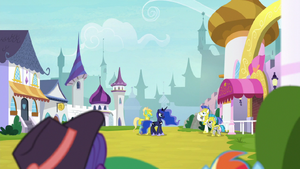 Princess Luna changing tunnel security S9E4