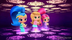 Shimmer, Shine and Leah Dancing