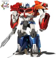 Optimus Prime in Transformers Prime: Beast Hunters.