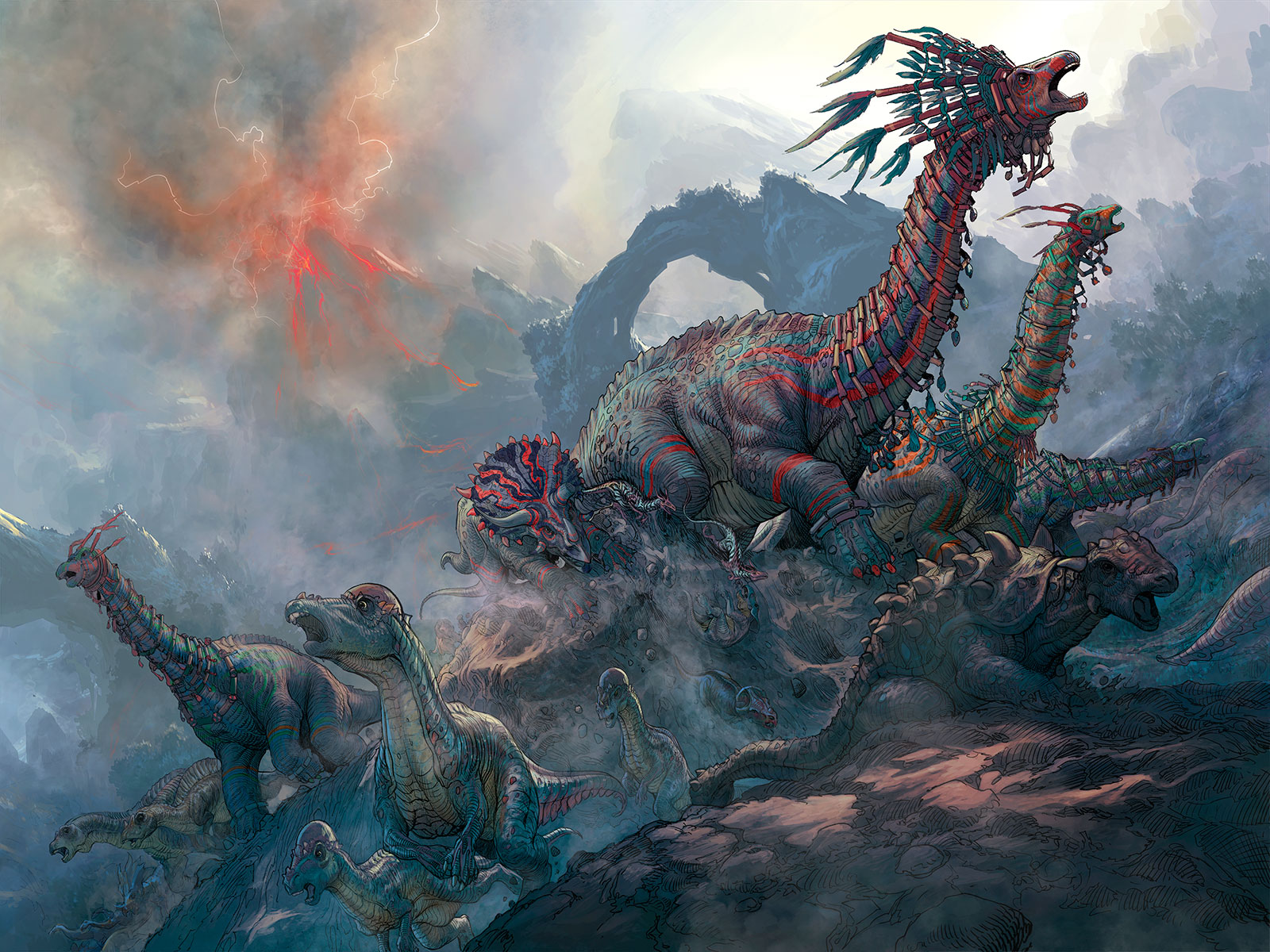 Dinosaurs Dinosaurs Vs Aliens Heroes Wiki Fandom They are a mysterious race of humanoid giants that appeared roughly a century ago and quickly. dinosaurs dinosaurs vs aliens