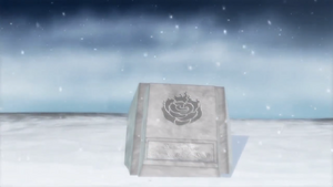 Summer's gravestone seen in the opening.