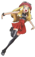 Yvonne Gabena (aka Y), Serena's manga counterpart