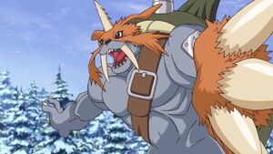 Zudomon attacks